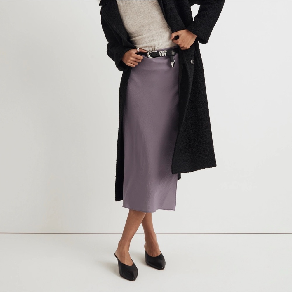 Madewell Layton Midi Slip Skirt
